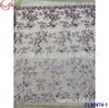 Bordado floral lantejoulas bordadas antigas renda de malha fina vestido vintage cauda de peixe vestido de noiva roupa para apresentação de palco tecido