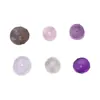 Cuentas Espaciadoras de Amatista para Pulseras DIY, 2.5X6Mm