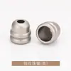 Campana de Metal Colgante Cono Hexagonal Cuerda de Tubo Recto Hebilla de Extremo Hebilla de Extremo de Cuerda de Pantalón de Aleación de Zinc Accesorios de Ropa Jinda