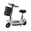Nuevo Scooter Eléctrico Mini Plegable para Hombres y Mujeres Scooter de Dos Ruedas Coche Pequeño con Batería Ligera Batería de Litio Coche para Padres e Hijos