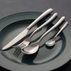 Cubiertos Occidentales Serie Luz de Luna Francesa Cuchillo y Tenedor para Bistec Cubiertos de Acero Inoxidable de Alta Gama para Restaurante Occidental Cuchillo de Cena Engrosado Cuchillo para Bistec