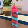 Fabricantes Silicona Hervidor Deportivo Telescópico Transfronterizo Exterior 500ml Botella Creativa para Viajes al Aire Libre Taza Plegable Portátil