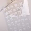 Pegatinas para Uñas de Lazo de Cinta, Versátiles y de Alta Gama, Accesorios de Pegatinas para Arte de Uñas DIY con Lazos, Estilo Sl