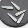 Resina de 5 precios imitación piedra natural imitación Jade gota de agua larga diy horquilla estilo antiguo paso sacudida colgante con borla material para colgante