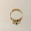 Pulsera de Acero Inoxidable Panjia Dora Transfronteriza con Forma de Lazo Corazón Diamante Geométrico Pulsera Pequeña Fresca Versátil con Cuentas para Mujer