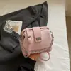 Bolsa Quadrada Pequena Estilo Coreano Shuai Mi Home para Mulheres 2026 Nova Moda Casual Bolsa de Ombro Xadrez Bolsa Transversal Elegante de Alto Valor