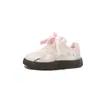 Tênis de Skate Feminino 2026 Velcro Bordado de Desenho Cadarços Xadrez Solado Macio Antiderrapante Tênis Esportivo Versátil Casual para Primavera e Outono