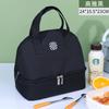 Lonchera aislante portátil de gran capacidad para estudiantes y trabajadores de oficina con bolsa de almuerzo portátil con alimentos bolsa de almuerzo gruesa de papel de aluminio al por mayor