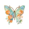 Nuevo Broche Corsage de Mariposa Pintado con Esmalte, Elegante, de Alta Gama, Lujo Accesible, Versátil, Pin de Moda de Alta Gama, Accesorios para Mujer
