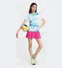 Uniformes Personalizados de Bádminton para Deportes al Aire Libre, Uniformes de Entrenamiento de Secado Rápido y Absorción de Humedad, Uniformes de Bádminton para Competición y Entrenamiento de Adultos y Niños