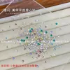 Rhinestones K9 con forma de corazón brillante de fondo plano, corte tipo diamante de imitación, decoraciones coloridas de uñas de alta gama, paquete mixto, accesorios para uñas con forma de corazón súper brillantes al por mayor