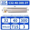 Portaherramientas de Fresado Bap400R Antisismo y Antivibración, Material 42Crmnti, Sujeción de Alta Precisión de 0.008mm Herramienta CNC
