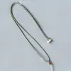 Corda de pingente trançada DIY corda de colar ajustável corda trançada pingente de ágata de jade corda de pingente atacado