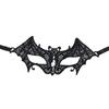 Cross-border Hot Lace Unshaped Eye Mask Halloween Supplies Masquerade Máscara de renda de meia face Atacado