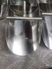 Pala de acero inoxidable 316L, pala de material, pala para hielo, boca semi-redonda, pala para medicina en polvo, boca cuadrada, fondo plano, forma curva, disponible en varios tamaños para fábricas farmacéuticas