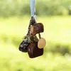Saco de Sino Pendurado Artesanal Tecido de Casca de Fruta, Pingente Versátil Artístico e Fashionável para Mochila, Decoração de Casa, Ornamento de Sino de Vento