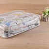 Bolsa de Almacenamiento para Colcha de Jardín de Infancia Bolsa de Empaque para Ropa de Cama de Bebé Bolsa Transparente de PVC para Pijamas de Niños Ropa