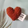 22 Invierno Lana de Cordero Imitación Corazón Rizado Accesorios Funda para Teléfono Móvil Joyería Algodón de Felpa Relleno Zapatos Estéreo y Calcetines y Sombreros