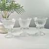 Taça de Sorvete com Haste Alta de Alto Valor Taça de Gelatina Taça de Café de Vidro Taça de Champagne Vinho Doce Taça de Coquetel