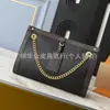 Comércio Exterior de Guangzhou 2024 Bolsa de Ombro Feminina Transfronteiriça Europeia e Americana Bolsa Transversal de Couro Genuíno Moda Bolsa de Axila Bolsa Feminina Portátil