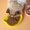 Tazón de Plástico para Gatos para Comer, Tazón de Comida para Gatitos, Bandeja para Snacks de Comida en Lata, Plato para Gatos, Tazón para Mascotas, Plato para Gatos, Tazón de Comida para Gatos