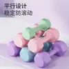Halteres de Novo Modelo Transfronteiriços para Mulheres, Perda de Peso Fitness, Treinamento de Músculos dos Braços, Equipamento Doméstico para Iniciantes, Halteres de Cimento para Homens, um Par