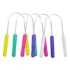 Especial transfronterizo para nuevo raspador de lengua de acero inoxidable con mango ABS raspador de lengua desodorante para adultos cepillo de lengua en forma de U