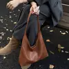 Bolso de Hombro Retro Estilo Coreano de Gran Capacidad para Mujer 2025 Nuevo Bolso Tote Popular y Versátil