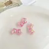 Acrílico Colorido Sol Deslumbrante Laço Doce e Fofo Estilo Corrente de Celular DIY com Contas Prendedor de Cabelo Pulseira Acessórios