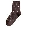 Calcetines de Lunares para Mujer, Calcetines de Media Pantorrilla para Otoño, Algodón Puro, Antibacterianos, Estilo Trendy Ins, Estilo Japonés, Calcetines Versátiles para Mujer para Primavera y Otoño, Calcetines Holgados, Calcetines de Algodón