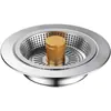 Ralo de piso à prova de odor para cozinha, ralo de piso com núcleo flutuante para banheiro, ralo de banheiro com design anti-retorno, ralo pop-up, plugue de filtro para pia