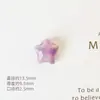 Estrellas de Mar Cerámicas Coloridas de Cinco Puntas Pendientes con Perlas Perforadas Pulsera DIY Joyería Versátil Accesorios para Mujer Material Al Por Mayor