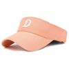 Nuevo Lanzamiento de Primavera Sombrero de Sol para Pareja Transpirable para Montañismo Fresco de Moda Bordado con Letra Hueco Superior Estilo Celebridad de Internet