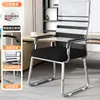 Silla de Computadora Hogar Cómoda Sedentaria Respaldo Asiento de Mahjong Silla de Oficina para Sala de Conferencias Dormitorio Estudio Escritorio Taburete