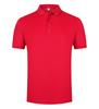 200g Camisa POLO de Solapa de Manga Corta Ropa de Grupo Ropa de Trabajo Ropa de Clase Casual Cómoda Color Sólido Combinable Logotipo Estampado