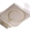 Pulsera de Jade Hotan Marca Fu para Mujer, Pulsera de Perlas, Estilo Chino, Lujo Ligero, de Nicho y Exquisita, Regalo del Día de San Valentín 2023 para Mejores Amigas