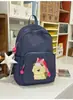 Mochila Casual Linda de Color Sólido para Chicas de Secundaria, Mochila Ligera de Viaje para Estudiantes de Preparatoria, Mochila de Gran Capacidad