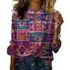 Camisas europeas y americanas nuevas para mujer con estampado, corte holgado, disponibles en Amazon