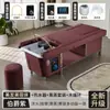 Venta al por mayor de exportación transfronteriza, Cama de champú eléctrica elevable, Terapia para la cabeza, Terapia para los pies, Sofá con baño de pies, Cama integrada, Cama de masaje para pies