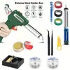 Set de Soldador Eléctrico de 60W para Comercio Exterior, Pistola de Soldar Automática, Tipo de Calentamiento Interno y Externo, Multivoltaje Disponible en Stock