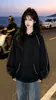 Sudadera con capucha de manga larga para mujer, diseño callejero moderno y único estilo americano, nuevo top casual versátil para otoño e invierno 2026