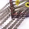 Diretamente do Fabricante: Contas de Vidro Coloridas Naturais, Contas Soltas para Acessórios de Joias DIY, Contas de Vidro Coloridas 8mm, Em Estoque Atacado