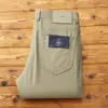 Nuevos Pantalones Largos de Algodón Peinado Modal de Alta Gama Clásicos de Cinco Bolsillos Primavera y Verano Versátiles Sueltos Rectos Casuales para Hombre