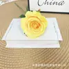 Flor artificial de rosa con diamante único adornos para el hogar sala de estar alto sentido decoración de arreglo floral para auditorio de bodas fabricantes al por mayor