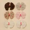 Novo grampo de cabelo de renda super fada macia com laço tridimensional para DIY, estilo princesa de tecido, grampo de cabelo infantil