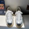 Tênis de Treino Aide Mengde Tênis de Lona Sapatos de Prancha Femininos Estilo Coreano Sola Grossa Versátil Confortável Bico Redondo Nicho Sapatos Casuais TP379