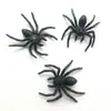 Aranhas Coloridas Pequenas de Halloween 2,2-3,5cm Aranhas Pequenas Realistas Brinquedos de Desenho Animado de Plástico Aranhas Falsas Pegadinha