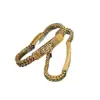Pulsera de Acero de Titanio del Dios de la Riqueza de Cinco Caminos con Loto y Cinco Escrituras, Pulsera de Acero Inoxidable con Sutra del Corazón y Cierre Magnético, Pulsera para Hombre y Pareja