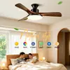 Luminária ventilador estilo vintage mais vendida internacionalmente, lustre para restaurante, novo modelo 2026 de luminária ventilador de teto, luminária ventilador integrada para sala de estar e quarto