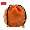 07Jn Bolsa de Brocado Bolsa de Estilo Antiguo para Cuentas de Oración Budista Bolsa para Pulsera, Bolsa Cultural, Bolsa de Embalaje, Bolsa Pequeña de Brocado, Bolsita